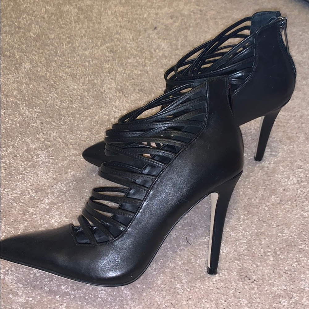 Black heels